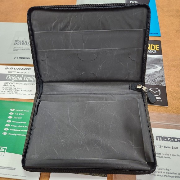 03 2003 Mazda MPV Owners Manual Warranty Paperwork Case Wagon - Picture 6 of 7